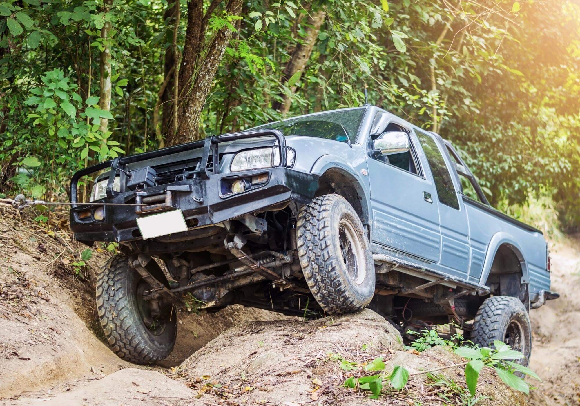 Off Road Recovery for pickup truck